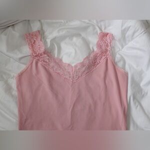 Vintage Cleo Lace Tank Top